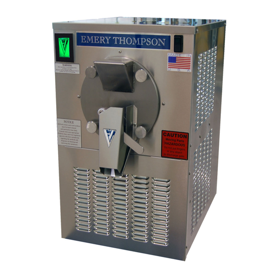 Emery Thompson CB-350 Installation Operation & Maintenance