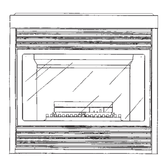 Kingsman Fireplaces ZDV3624NB Manuals