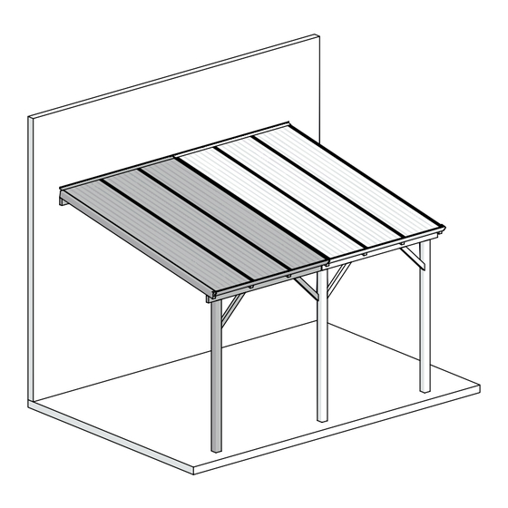 Palram Juniper 3x2 Extension Assembly Instructions Manual