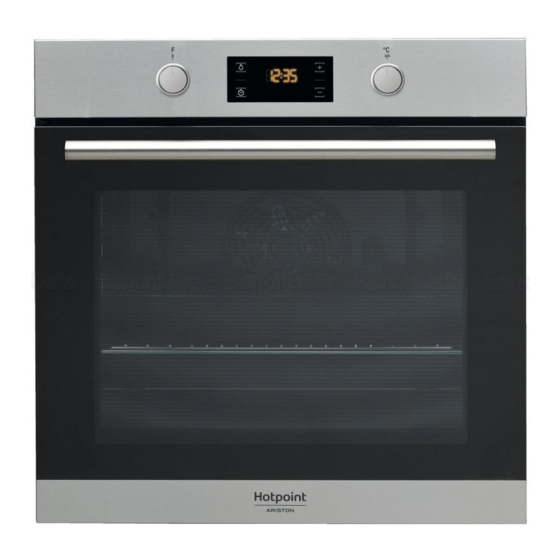 Hotpoint Ariston FA2 841 JH IX HA Manual