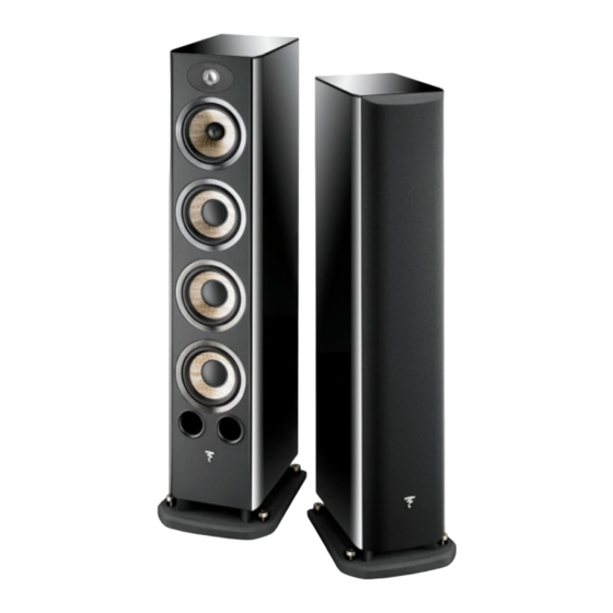 Focal ARIA 936 BLACK HG X1 User Manual