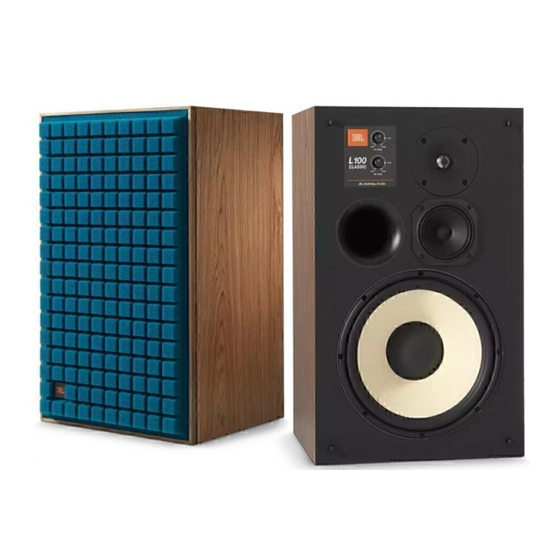 JBL CENTURY L100 Manual