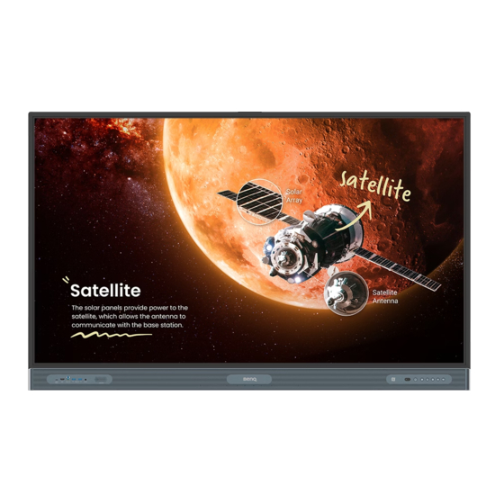 BenQ RP6504-2 Manuals