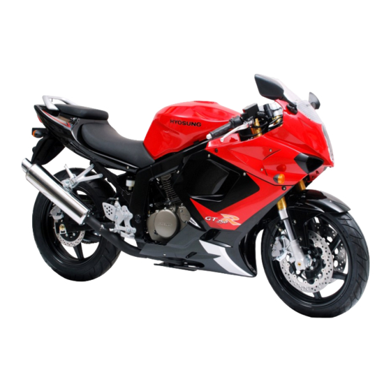 HYOSUNG COMET GTR125 EURO 3 - CATALOGUE Manual