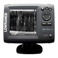 Lowrance Mark 5x Pro Installation And Operation Manual