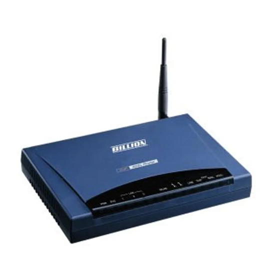 Billion BiPAC 7404VGO Product Manual