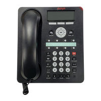 Avaya one-X Deskphone Value Edition 1608 User Manual