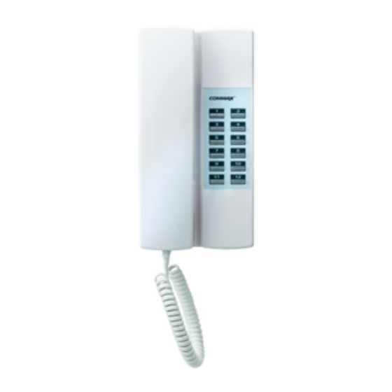 Commax TP-12AM User Manual