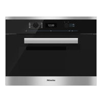 Miele DG 6400 Operating And Installation Instructions
