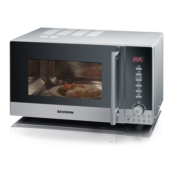 User Manuals: SEVERIN MW 7877 Countertop Microwave