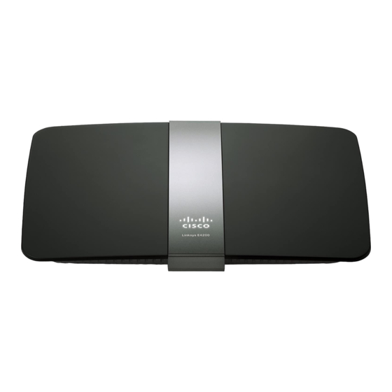 Cisco Linksys E4200 Supplemental Information