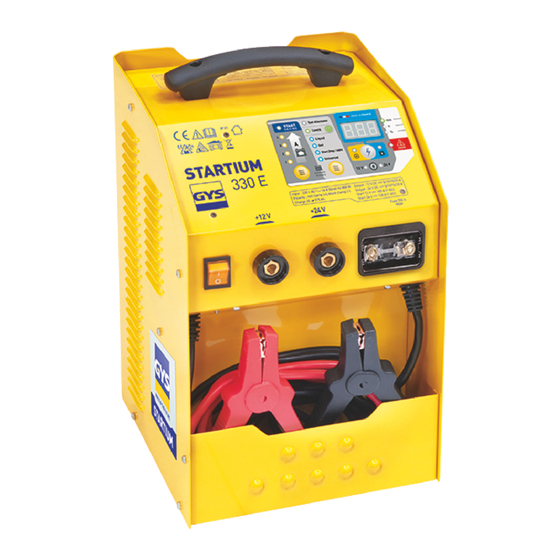 GYS STARTIUM 330E Manual