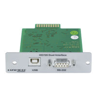 Hameg HO730 Installation Manual