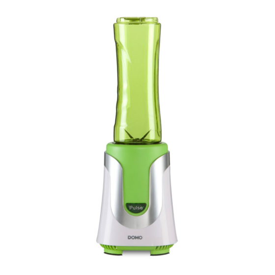 Linea 2000 DOMO MY BLENDER DO436BL Instruction Booklet