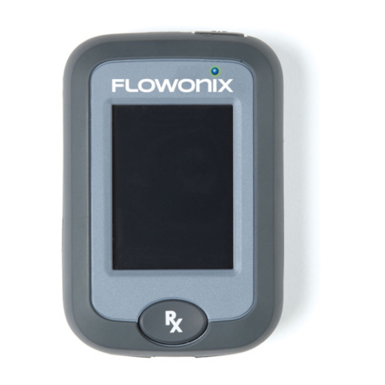 Flowonix Prometra Patient Therapy Controller Manuals