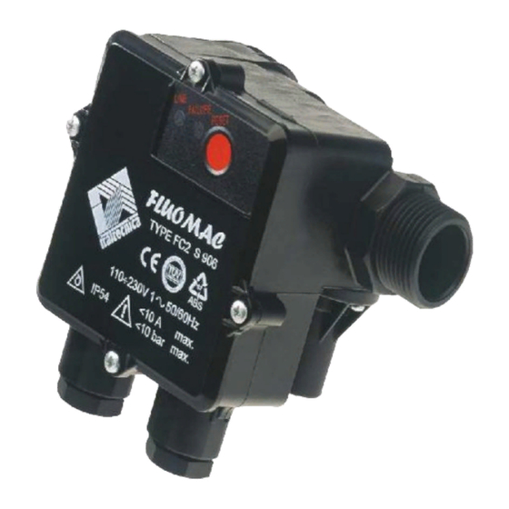 User Manuals: Italtecnica Fluomac Pressure Pump Control