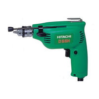 HIKOKI D 6SH Handling Instructions Manual