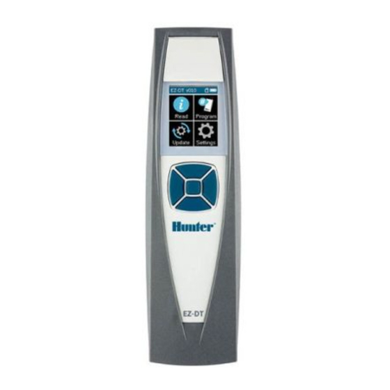 Hunter EZ-DT Quick Start Manual