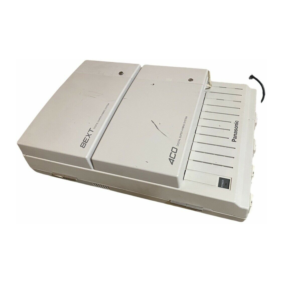 Panasonic KX-T7033 Operating Instructions Manual