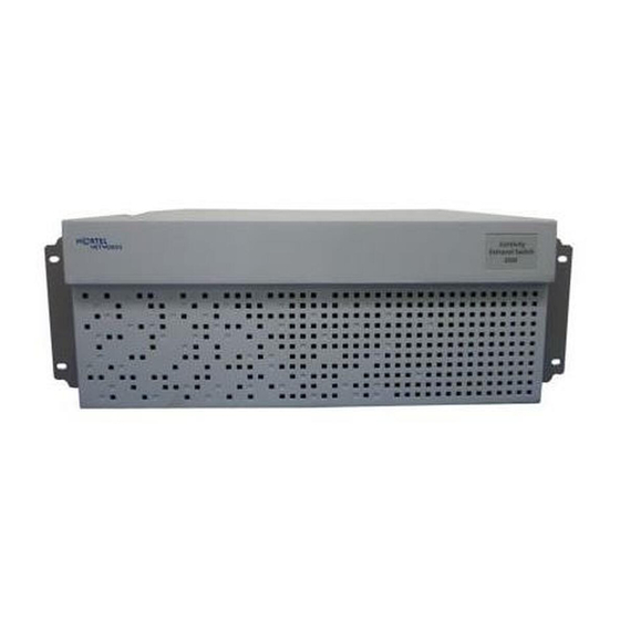 Nortel Contivity Extranet Switch 2500 Getting Started