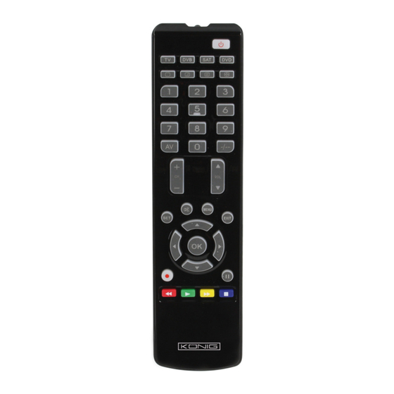 König Electronic IR-URC31 Manual