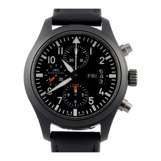 iwc 3789 Operating Instructions Manual