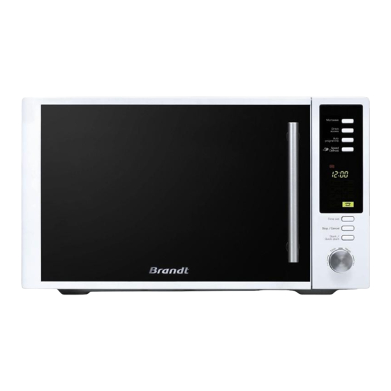 Brandt SE2605 Instruction Manual
