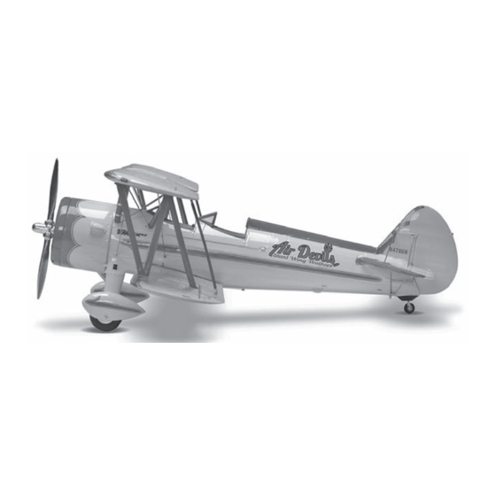 REVELL Steaman Aerobatic Biplane Assembly Instructions Manual