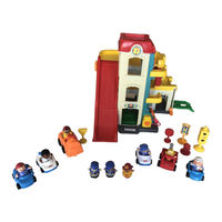 Fisher-Price LittlePeople Fun Sounds Garage 72693 Instructions Manual