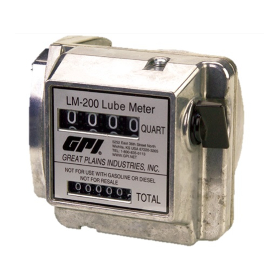 GPI LM-200 Owner's Manual
