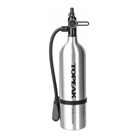 Topeak TUBIBOOSTER X Quick Start Manual