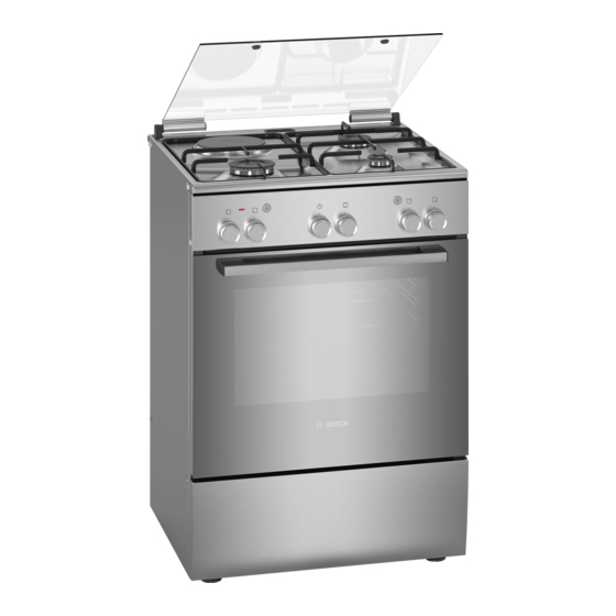 Bosch HGA120F50S User Manual And Installation Manual