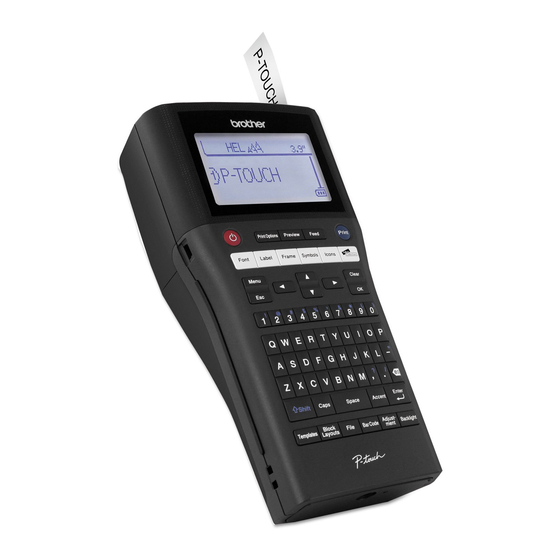 Brother 884-T09 Manuals