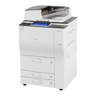 Ricoh MP 6503 Series User Manual