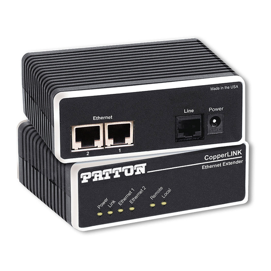Patton electronics COPPERLINK 2150 User Manual