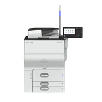 Ricoh Pro 5210S Operating Instructions Manual
