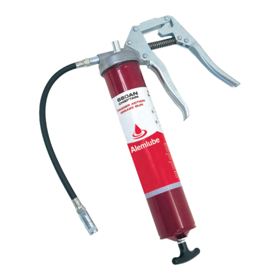 Alemlube 660AN Owner Technical Manual