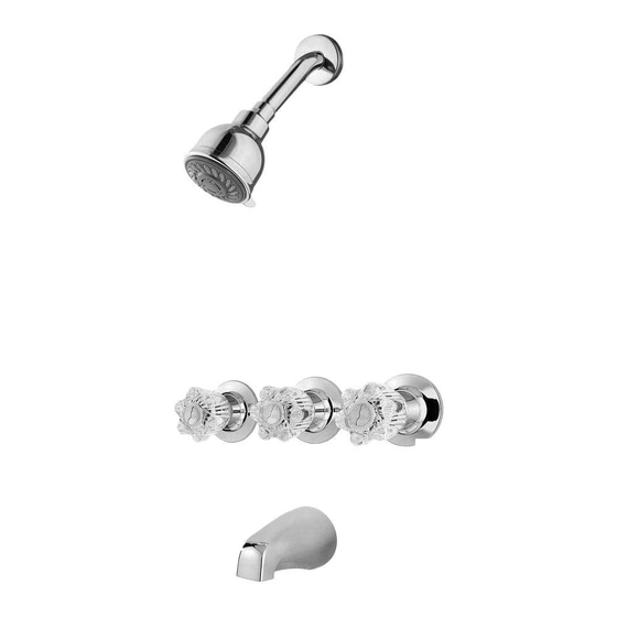 Pfister Bedford 801-WS-BD Quick Installation Manual