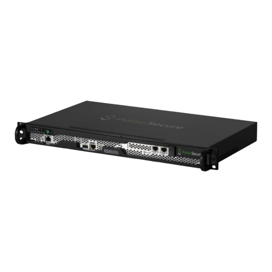 Pulse Secure PSA5000 Hardware Manual
