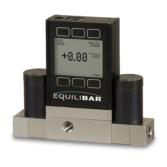 Equilibar EPR Series Installation And Operating Manual
