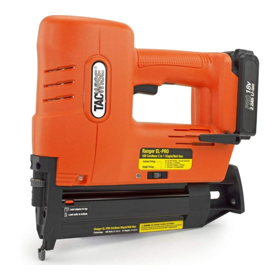 tacwise Ranger EL-PRO Cordless Nail Gun Manuals