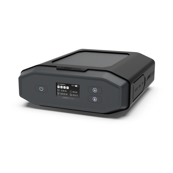 omnicharge Omni Ultimate Quick Start Manual