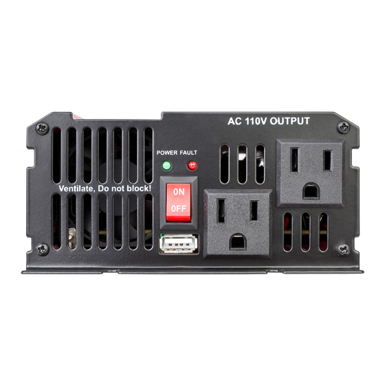 Steren INV-400 Quick Start Manual