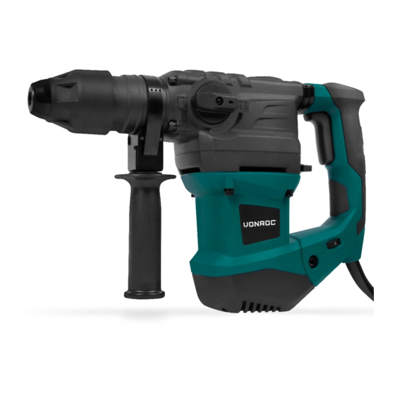 User Manuals: VONROC RH504AC Rotary Hammer Drill