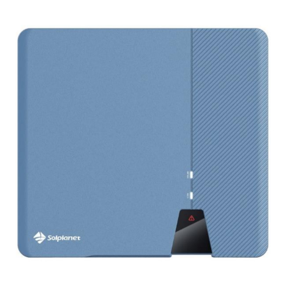 Solplanet ASW S-A Series User Manual