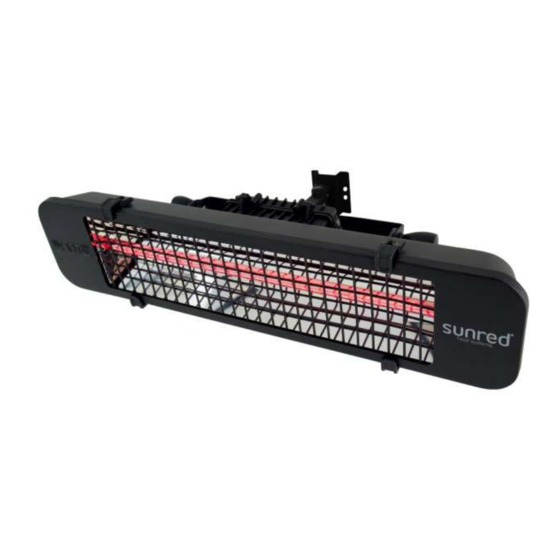 User Manuals: Sunred Dark RD-DARK-VIN25W Patio Heater