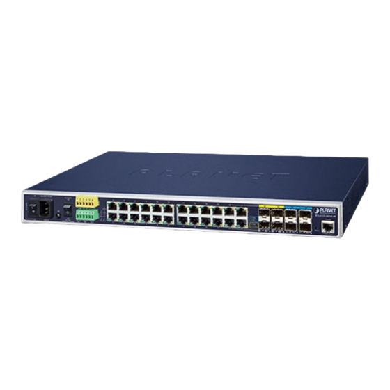 Planet IGS-6325 Series Quick Installation Manual