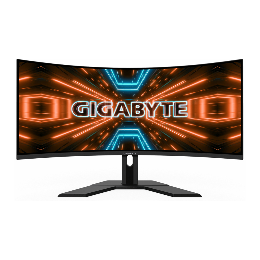GIGABYTE G34WQC A - Gaming Monitor Manual