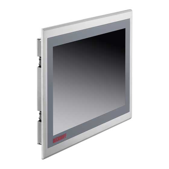 Beckhoff CP26 Series Installation And Operating Instructions Manual