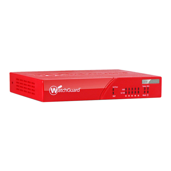 Watchguard XTM 25-W Hardware Manual